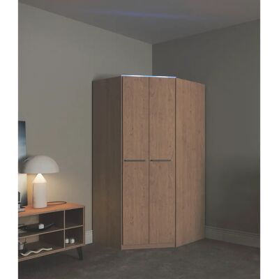 Priess Barcelona Eckschrank - Platzsparendes Modernes Design Priess Barcelona Eckschrank - Platzsparendes Modernes Design
