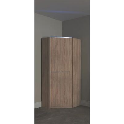 Priess Barcelona Eckkleiderschrank - Platzsparend, Modern, Deutschland Priess Barcelona Eckkleiderschrank - Platzsparend, Modern, Deutschland