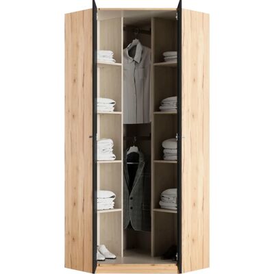 PRIESS Barcelona Eckschrank - Moderner Platzwunder PRIESS Barcelona Eckschrank - Moderner Platzwunder