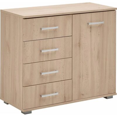 PRIESS Barcelona Sideboard - 4 Schubladen, 1 Ablage - Holz, Kunststoff - Made in Germany PRIESS Barcelona Sideboard - 4 Schubladen, 1 Ablage - Holz, Kunststoff - Made in Germany