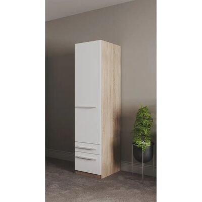 PRIESS - Barcelona - Weiß - 48x193x54 - Wardrobe PRIESS - Barcelona - Weiß - 48x193x54 - Wardrobe