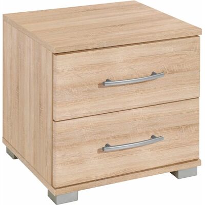 PRIESS Husum Nachttisch - 2 Schubladen, Hellbeige, Deutsche Qualität PRIESS Husum Nachttisch - 2 Schubladen, Hellbeige, Deutsche Qualität