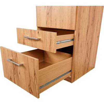 PRIESS Lindau Kleiderschrank - Beige, Spiegeltür, 48x54x193cm PRIESS Lindau Kleiderschrank - Beige, Spiegeltür, 48x54x193cm