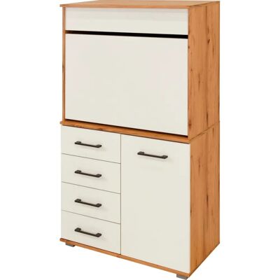 PRIESS Lissabon Sekretär - Klappbar, 80x139x48 cm, Braun PRIESS Lissabon Sekretär - Klappbar, 80x139x48 cm, Braun