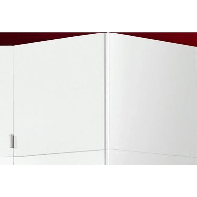 Priess Madrid Kleiderschrank-Aufsatz - Weiß Priess Madrid Kleiderschrank-Aufsatz - Weiß
