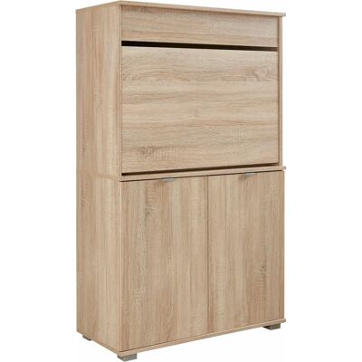 Priess Ahaus Sekretär - Klappbar, 82x38x139cm, Braun - Sekretär Priess Ahaus Sekretär - Klappbar, 82x38x139cm, Braun - Sekretär