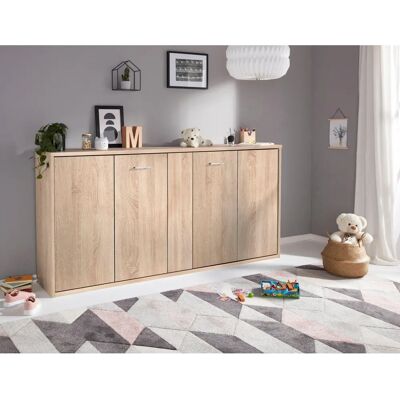 PRIESS Oregon Schrankbett - Braun PRIESS Oregon Schrankbett - Braun