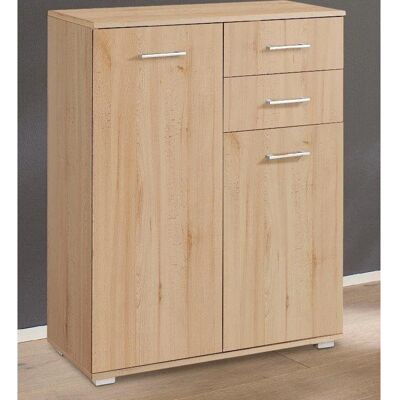 Priess Pisa Sideboard - edelbuchefarben - 2 Schubladen & Türen - Made in Germany Priess Pisa Sideboard - edelbuchefarben - 2 Schubladen & Türen - Made in Germany
