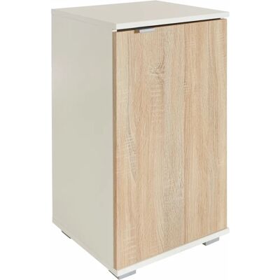 Friedrich Priess Weiße Hochkommode mit Model PRIESS - Sideboard Friedrich Priess Weiße Hochkommode mit Model PRIESS - Sideboard