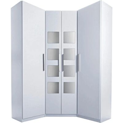 PRIESS Saragossa Kleiderschrank - Rechts - 5 Einlegeböden PRIESS Saragossa Kleiderschrank - Rechts - 5 Einlegeböden
