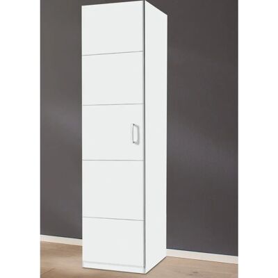 Priess Bilbao Weiß Kleiderschrank - 48cm x 193cm x 54cm Priess Bilbao Weiß Kleiderschrank - 48cm x 193cm x 54cm