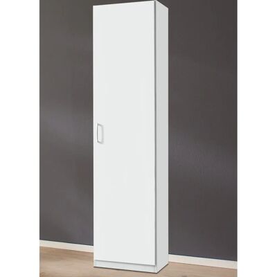PRIESS Bilbao Weiß Kleiderschrank - 48x193x36 cm PRIESS Bilbao Weiß Kleiderschrank - 48x193x36 cm