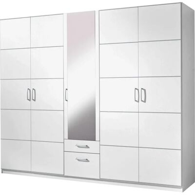 PRIESS Bilbao Weiß Modularschrank - Kleiderschrank PRIESS Bilbao Weiß Modularschrank - Kleiderschrank