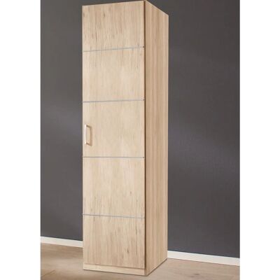 Priess Bilbao Kleiderschrank - Verstellbarer Rechtsanschlag - 48x54x193 cm Priess Bilbao Kleiderschrank - Verstellbarer Rechtsanschlag - 48x54x193 cm