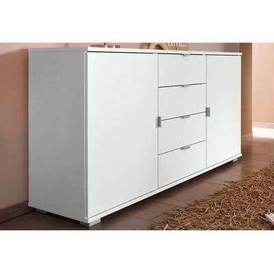 PRIESS Weiß Modernes Sideboard - Sideboard PRIESS Weiß Modernes Sideboard - Sideboard