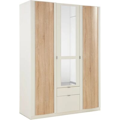 Priess Weißer Kleiderschrank mit Gerundeten Türen - Kleiderschrank Priess Weißer Kleiderschrank mit Gerundeten Türen - Kleiderschrank