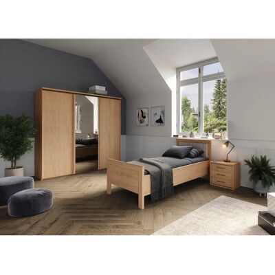 PRIESS Arnsberg - Bett 100x200cm - Braun PRIESS Arnsberg - Bett 100x200cm - Braun