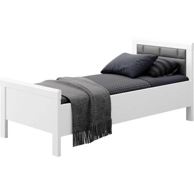 Priess Arnsberg Einzelbett - 100x200cm - Weiß Priess Arnsberg Einzelbett - 100x200cm - Weiß