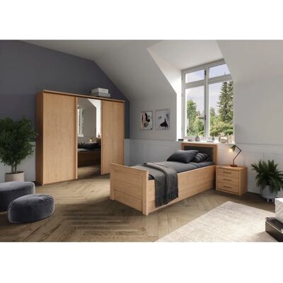 PRIESS Arnsberg Einzelbett - Braun - 108x208 cm - Bett PRIESS Arnsberg Einzelbett - Braun - 108x208 cm - Bett
