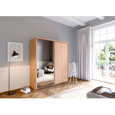 Priess Arnsberg Kleiderschrank - 2 Schiebetüren - 187x211x65cm Priess Arnsberg Kleiderschrank - 2 Schiebetüren - 187x211x65cm