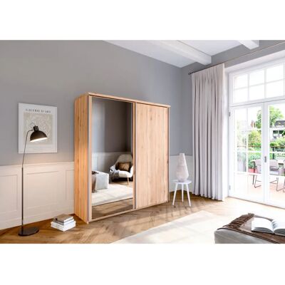 Priess Arnsberg Schwebetürenschrank - Astkernbuche Priess Arnsberg Schwebetürenschrank - Astkernbuche