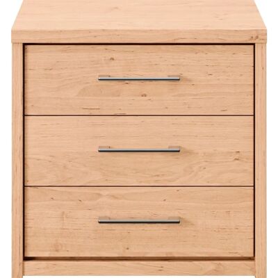 Priess Arnsberg Nachttisch - Livorno Buche, 3 Schubladen, Soft-Close, Matt Priess Arnsberg Nachttisch - Livorno Buche, 3 Schubladen, Soft-Close, Matt