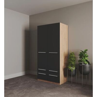 Priess Kleiderschrank Barcelona - Verstellbare Größen & Farben Priess Kleiderschrank Barcelona - Verstellbare Größen & Farben