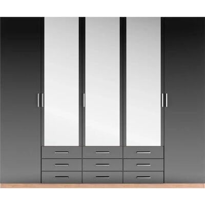 PRIESS Amsterdam Kleiderschrank - Modernes Design, 5-türig PRIESS Amsterdam Kleiderschrank - Modernes Design, 5-türig