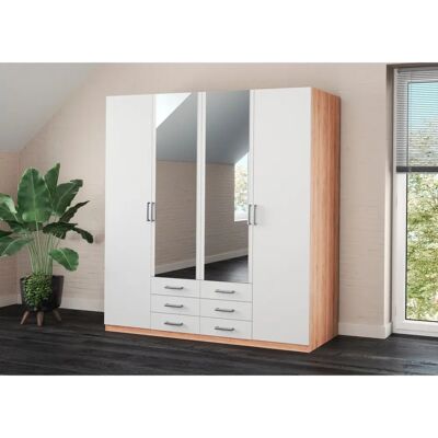 Priess Amsterdam Kleiderschrank - Modern, 4-türig, Made in Germany Priess Amsterdam Kleiderschrank - Modern, 4-türig, Made in Germany