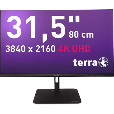 Moniteur LCD IPS 4K Terra 31,5" - Noir - Publicité Moniteur LCD IPS 4K Terra 31,5" - Noir - Publicité