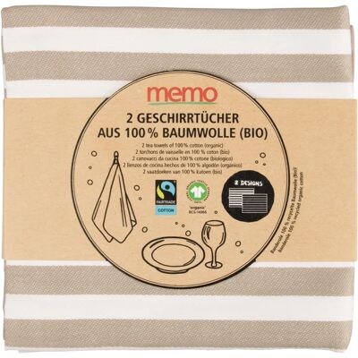 Memo Paris Baumwoll Geschirrtuch 50x70cm - Geschirrtuch Memo Paris Baumwoll Geschirrtuch 50x70cm - Geschirrtuch