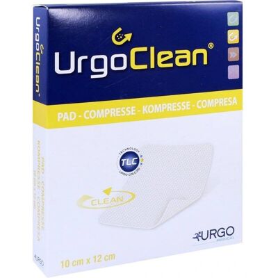 Urgo GmbH Urgoclean Kompressen - 10 Stück Urgo GmbH Urgoclean Kompressen - 10 Stück