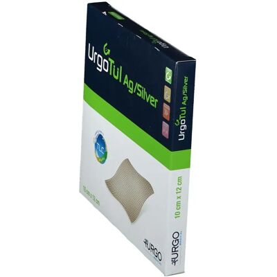 Urgo GmbH Urgotül Silver 10x12 cm Wundgaze - Wound Dressing Urgo GmbH Urgotül Silver 10x12 cm Wundgaze - Wound Dressing