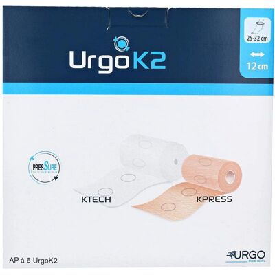 Urgo - K2 Kompr.Syst Knoechelumf - 25-32 cm - Bandage Urgo - K2 Kompr.Syst Knoechelumf - 25-32 cm - Bandage