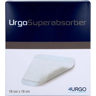 Urgo GmbH Urgosuperabsorber 10x10 cm Verband - medizinischer Verband Urgo GmbH Urgosuperabsorber 10x10 cm Verband - medizinischer Verband