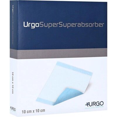 Urgo GmbH - Urgosupersuperabsorber - 10x10 cm - 10 St - Verband Urgo GmbH - Urgosupersuperabsorber - 10x10 cm - 10 St - Verband
