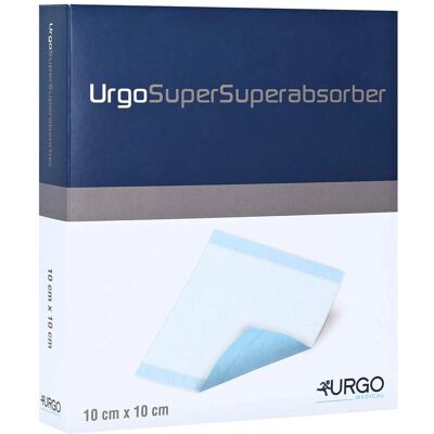 Urgo GmbH - Urgosupersuperabsorber - 10x10 cm - 10 St - Verband Urgo GmbH - Urgosupersuperabsorber - 10x10 cm - 10 St - Verband