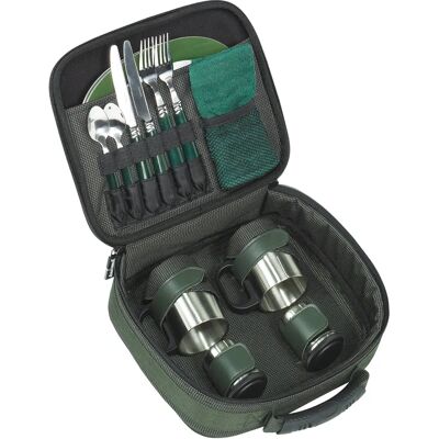Anaconda Edelstahl Essgeschirr-Set - Tableware Bag Anaconda Edelstahl Essgeschirr-Set - Tableware Bag