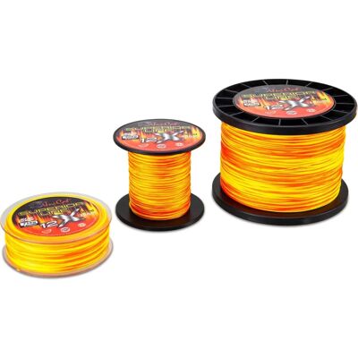 Uni Cat 0,50mm Fluoreszierende 12-fach Geflochtene Angelschnur - Angelschnur Uni Cat 0,50mm Fluoreszierende 12-fach Geflochtene Angelschnur - Angelschnur