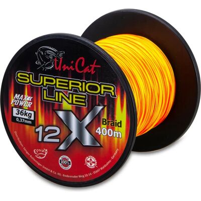 Uni Cat 12 X Superior Line - Hochleistungsangelschnur Uni Cat 12 X Superior Line - Hochleistungsangelschnur
