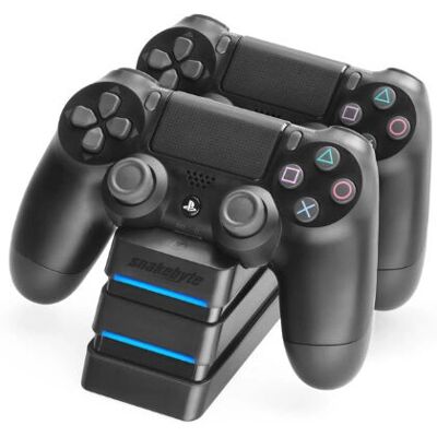 Snakebyte Twin Charge 4 Controller-Ladestation - Schwarz - Controller Ladegerät Snakebyte Twin Charge 4 Controller-Ladestation - Schwarz - Controller Ladegerät