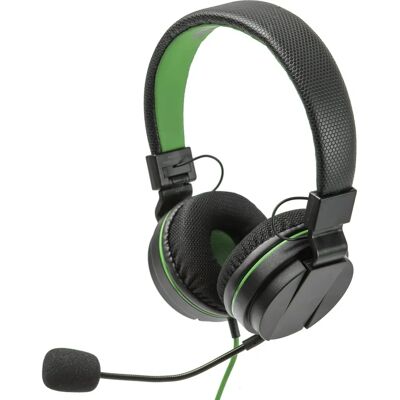 SnakeByte HeadSet X - Casque Gaming pour Xbox One - Noir/Vert - Publicité SnakeByte HeadSet X - Casque Gaming pour Xbox One - Noir/Vert - Publicité
