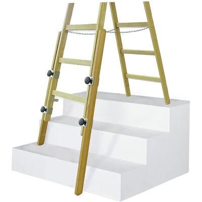 Iller Verlängerungsschenkel 66mm 1800mm Holzleiter - ladder extension bracket Iller Verlängerungsschenkel 66mm 1800mm Holzleiter - ladder extension bracket