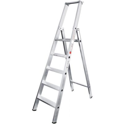 Geis & Knoblauch Iller 7204-3 Aluminium Stufenstehleiter - Industriequalität Geis & Knoblauch Iller 7204-3 Aluminium Stufenstehleiter - Industriequalität