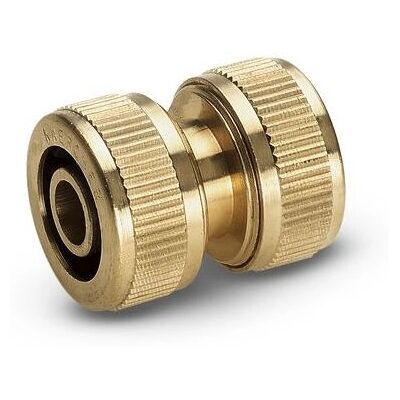 Kärcher Water Hose Fitting - Brass, 1/2" & 5/8" - Water Hose Fitting Kärcher Water Hose Fitting - Brass, 1/2" & 5/8" - Water Hose Fitting
