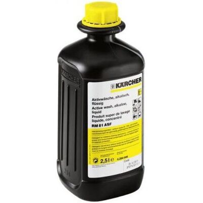 Kärcher RM 81 ASF - Detergente para limpiadora de alta presión - Apto para limpieza de vehículos y motores Kärcher RM 81 ASF - Detergente para limpiadora de alta presión - Apto para limpieza de vehículos y motores