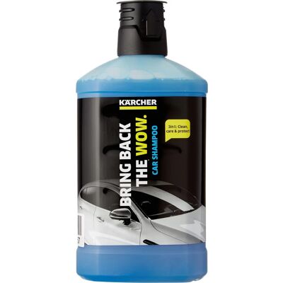 Karcher Auto-Moto-Camping Cars Shampoo - 1L - Shampoo voiture - Publicité Karcher Auto-Moto-Camping Cars Shampoo - 1L - Shampoo voiture - Publicité