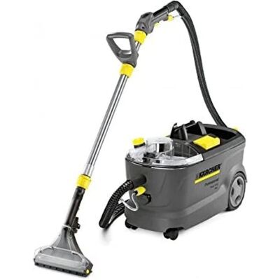Kärcher Puzzi 10/2 - Schwarz Grau - Teppichreiniger Kärcher Puzzi 10/2 - Schwarz Grau - Teppichreiniger
