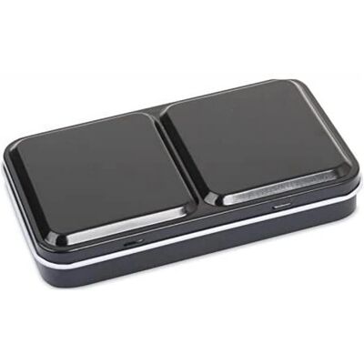 Honsell - Model 89900 - Heavy-Duty Metal Paint Pot with Foldable Palette - Painting Supplies Honsell - Model 89900 - Heavy-Duty Metal Paint Pot with Foldable Palette - Painting Supplies