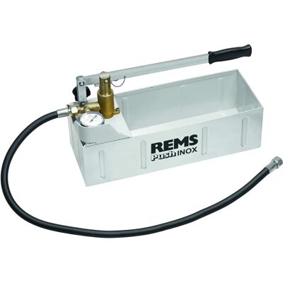 Rems Edelstahl Druckprüfpumpe mit Manometer - 6 MPa Rems Edelstahl Druckprüfpumpe mit Manometer - 6 MPa